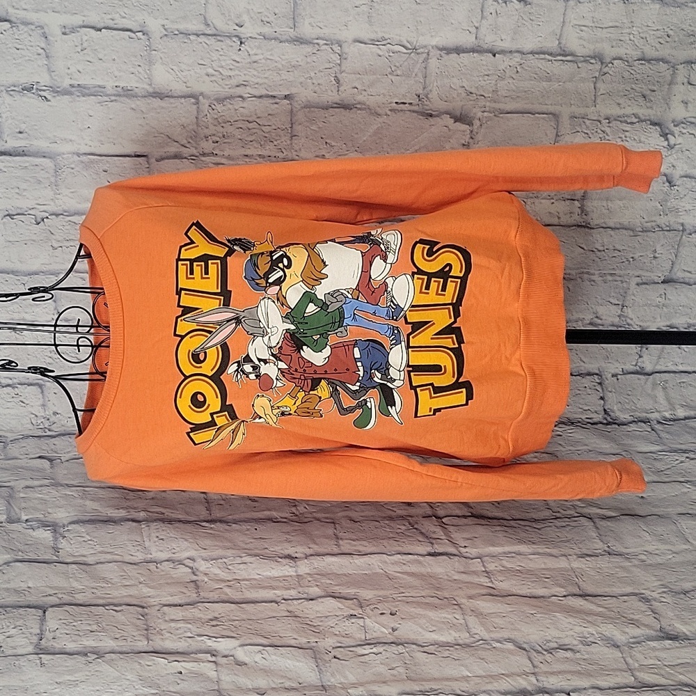 WARNER BROS. Looney‎ Tunes Women's Graphic Sweatshirt Large